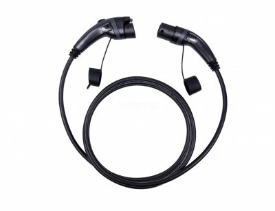 cable recharge voiture electrique Câble enroulé de charge IEC 62196-2 EV  for Stations chargeur de cordon en spirale de voiture électrique Type 2 à
